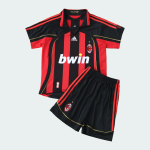 Kit Maillot AC Milan Rétro Domicile 2006/07 Enfant