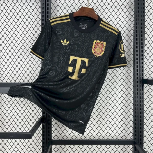 Maillot Bayern Munich 125 ans Noir 2025/2026 — devant Maillot Bayern Munich 125 ans Noir 2025/2026 — devant