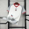 Maillot Haïti Extérieur Blanc et Gris 2026/2027 — devant Maillot Haïti Extérieur Blanc et Gris 2026/2027 — devant