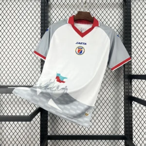 Maillot Haïti Extérieur Blanc et Gris 2026/2027 — devant