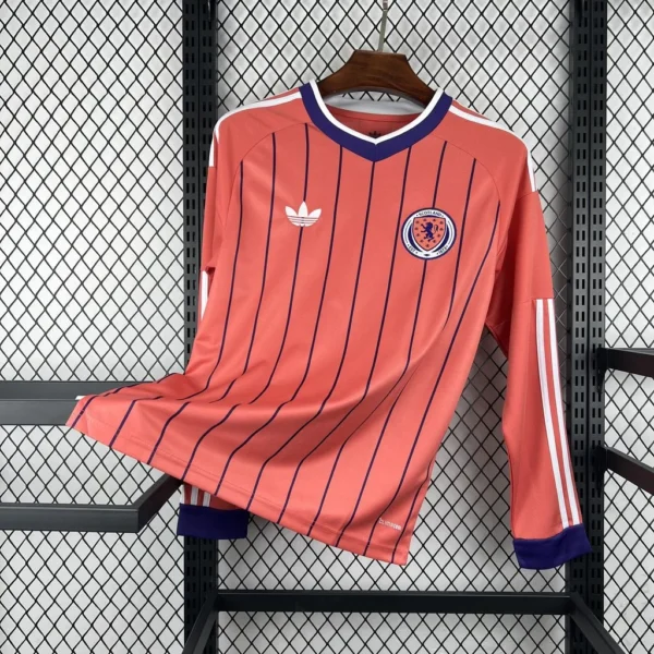 Maillot Écosse Extérieur 2026/2027 Manches Longues — devant Maillot Écosse Extérieur 2026/2027 Manches Longues — devant