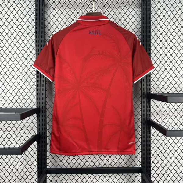 Maillot Haïti Third Bordeaux 2026/2027 — dos Maillot Haïti Third Bordeaux 2026/2027 — dos