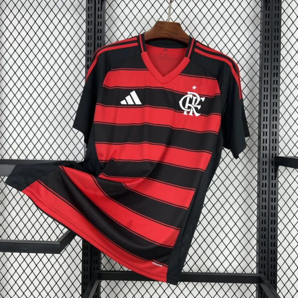 Maillot Flamengo Domicile 2025/2026 — devant Maillot Flamengo Domicile 2025/2026 — devant