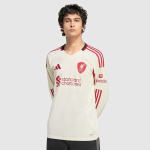Maillot Liverpool Extérieur 25/26 Homme Manches longues