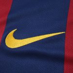 Maillot Barcelona Brodé Rétro Domicile 2014/15