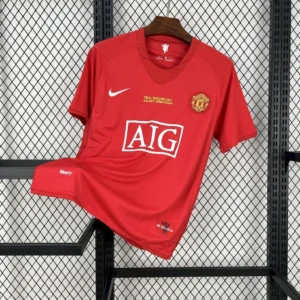 Maillot Manchester United Retro Finale LDC 2007/2008 — devant