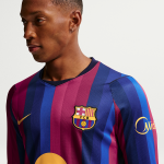 Maillot FC Barcelone Domicile 2026/27 — Homme Manches longues