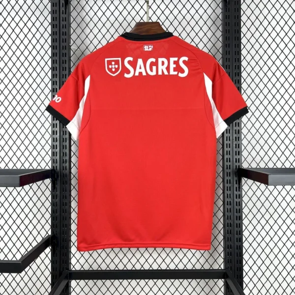 Maillot SL Benfica Domicile 2025/2026 — dos Maillot SL Benfica Domicile 2025/2026 — dos