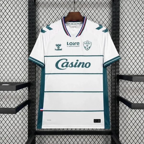 Maillot AS Saint-Étienne Extérieur 2026/2027 — devant Maillot AS Saint-Étienne Extérieur 2026/2027 — devant