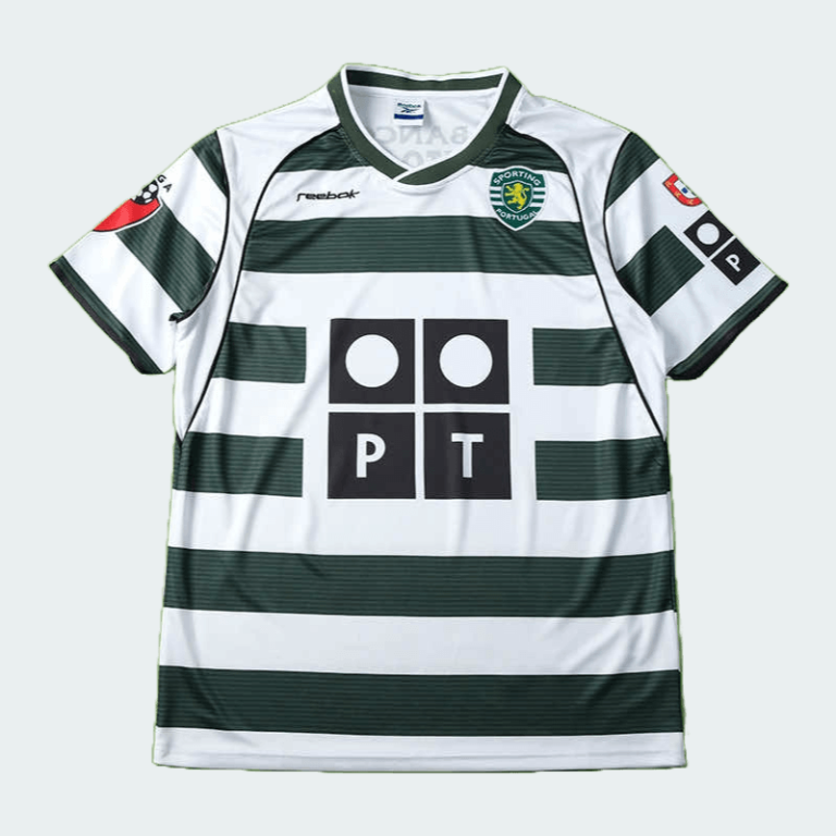 Maillot Sporting CP Rétro Domicile 2002/03
