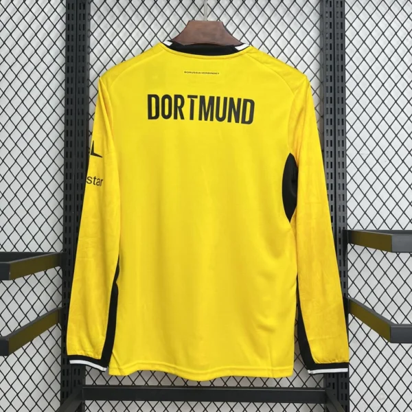 Maillot Borussia Dortmund Domicile 2026/2027 Manches Longues — dos Maillot Borussia Dortmund Domicile 2026/2027 Manches Longues — dos