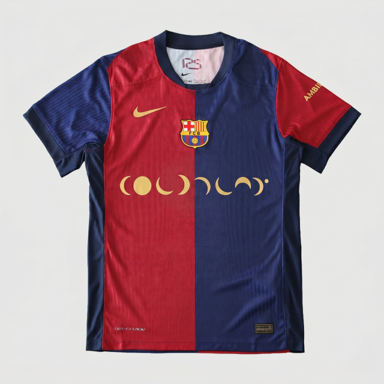 Maillot Barcelona Domicile Édition Joueur 24/25 – Coldplay