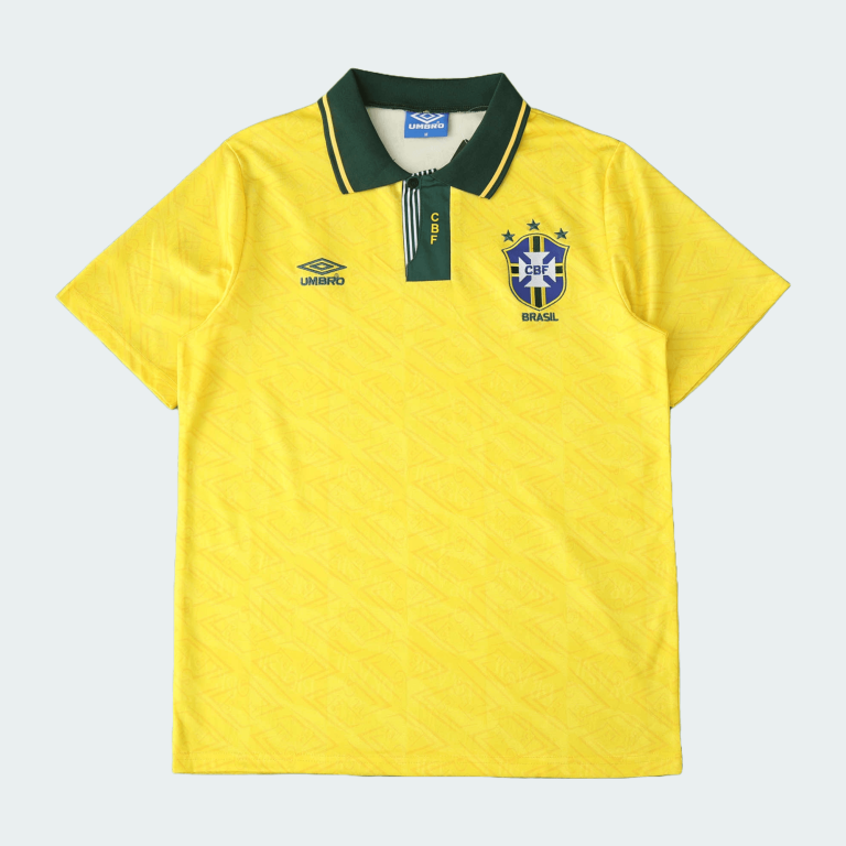 Maillot Brazil Rétro Domicile 1991/93
