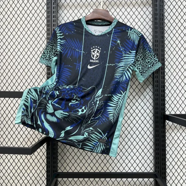 Maillot Brésil Concept Bleu Nuit 2025/2026 — devant
