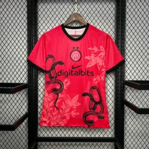 Maillot Inter Milan Concept Rouge 2024/2025 — devant Maillot Inter Milan Concept Rouge 2024/2025 — devant
