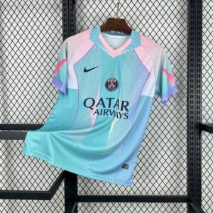 Maillot PSG Concept Turquoise 2025/2026 — devant Maillot PSG Concept Turquoise 2025/2026 — devant