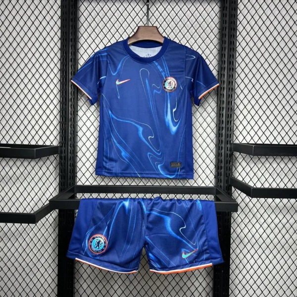 Kit Enfant Chelsea Bleu Roi 2024/2025 — devant