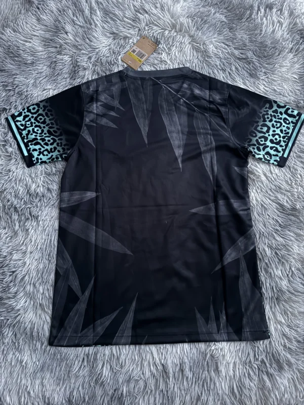 Maillot Brésil Concept Noir et Turquoise 2025/2026 — dos