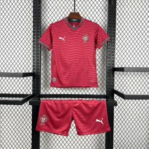 Kit Enfant Portugal Rouge 2026/2027 — devant