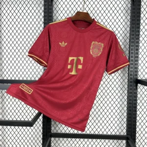 Maillot Bayern Munich 125 ans Rouge 2025/2026 — devant Maillot Bayern Munich 125 ans Rouge 2025/2026 — devant