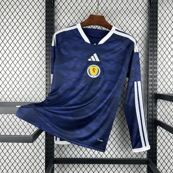 Maillot Écosse Domicile 2026/2027 Manches Longues — devant Maillot Écosse Domicile 2026/2027 Manches Longues — devant