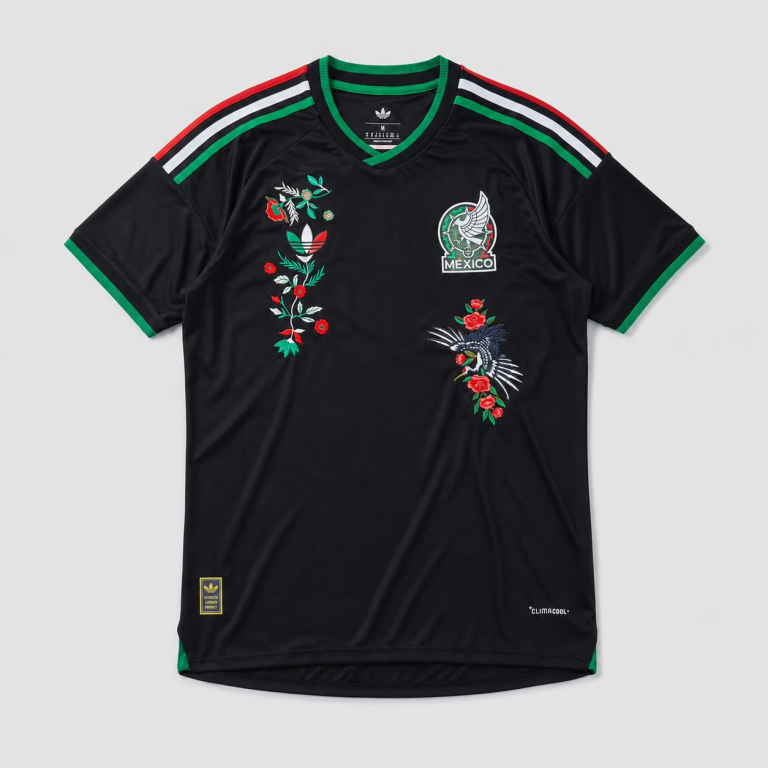 Maillot Mexico Brodé Troisième Édition Joueur 26/27