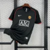 Maillot Manchester United Retro Noir 2007/2008 — devant