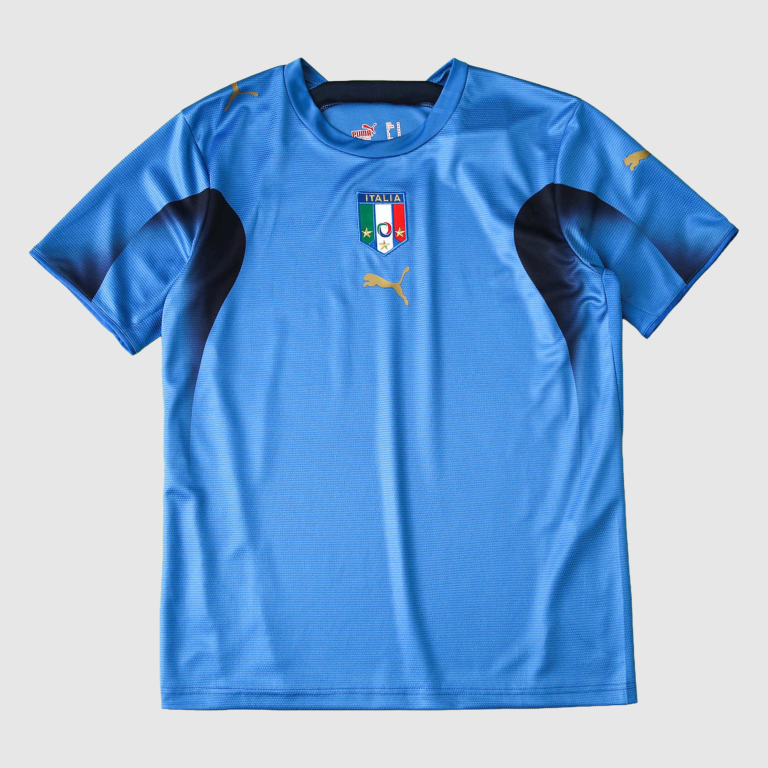 Maillot Italie Rétro Domicile 2006