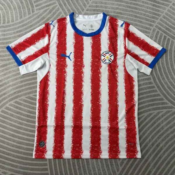 Maillot Paraguay Domicile 2026/2027 — devant Maillot Paraguay Domicile 2026/2027 — devant