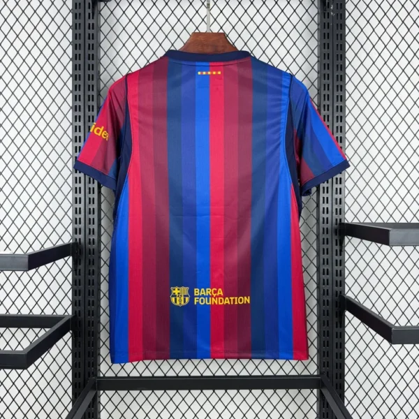 Maillot FC Barcelone Domicile 2026/2027 — dos Maillot FC Barcelone Domicile 2026/2027 — dos