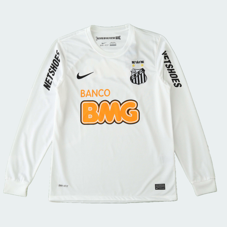 Maillot Santos Rétro Domicile 2011/12 Manches longues