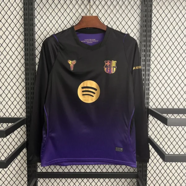 Maillot FC Barcelone Extérieur 2026/2027 Manches Longues — devant Maillot FC Barcelone Extérieur 2026/2027 Manches Longues — devant