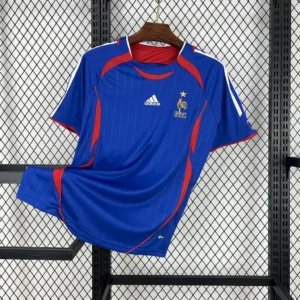 Maillot France Retro Domicile 2006/2007 — devant Maillot France Retro Domicile 2006/2007 — devant