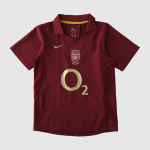 Maillot Arsenal Rétro Domicile 2005/06