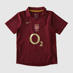 Maillot Arsenal Rétro Domicile 2005/06