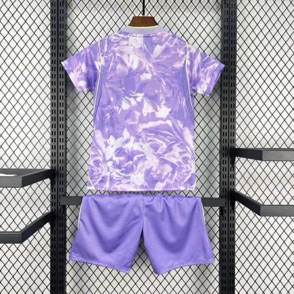Kit Enfant Corée du Sud Violet 2026/2027 — dos Kit Enfant Corée du Sud Violet 2026/2027 — dos