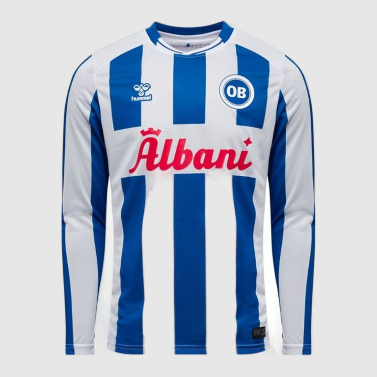 Maillot Odense BK Domicile 25/26 Homme Manches longues