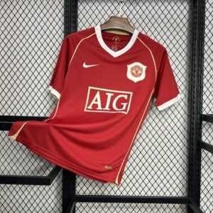 Maillot Manchester United Retro Domicile 2006/2007 — devant Maillot Manchester United Retro Domicile 2006/2007 — devant