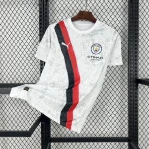 Maillot Manchester City Extérieur Blanc 2025/2026 — devant Maillot Manchester City Extérieur Blanc 2025/2026 — devant