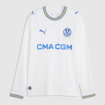Maillot Olympique Marseille Domicile 2026/27 — Manches Longues