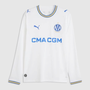 Maillot Olympique Marseille Domicile 2026/27 — Manches Longues