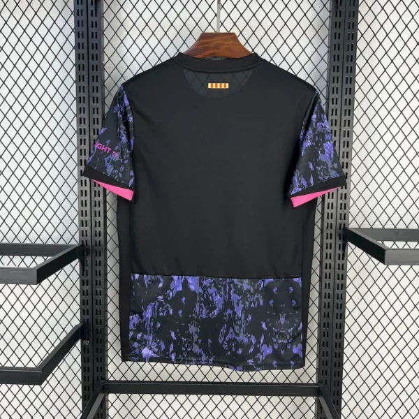 Maillot FC Barcelone Concept Camouflage Violet 2025/2026 — dos
