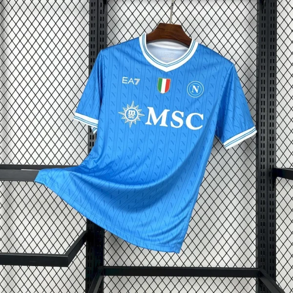 Maillot Naples Domicile 2025/2026 — devant Maillot Naples Domicile 2025/2026 — devant