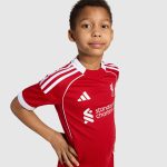 Kit Maillot Liverpool Domicile 25/26 Enfant