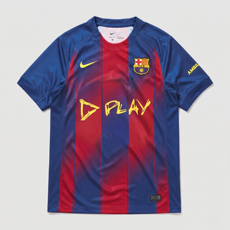 Maillot Barcelona Domicile 25/26 Homme Ed Sheeran