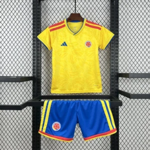 Kit Enfant Colombie Jaune 2026/2027 — devant Kit Enfant Colombie Jaune 2026/2027 — devant
