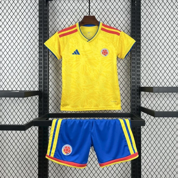 Kit Enfant Colombie Jaune 2026/2027 — devant