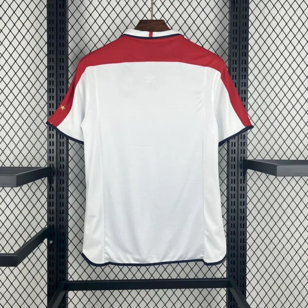 Maillot Angleterre Retro Domicile 2004/2005 — dos