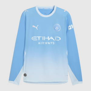 Maillot Manchester City Domicile Édition Joueur 26/27 Manches longues