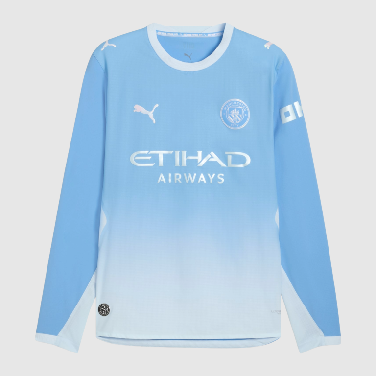 Maillot Manchester City Domicile Édition Joueur 26/27 Manches longues
